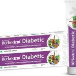 Herbodent® Diabetic Toothpaste 3.53 oz Pack of 2 SLS-Free Sugar-Free Containing Jamun, Fenugreek, Bitter Gourd, and More Herbs