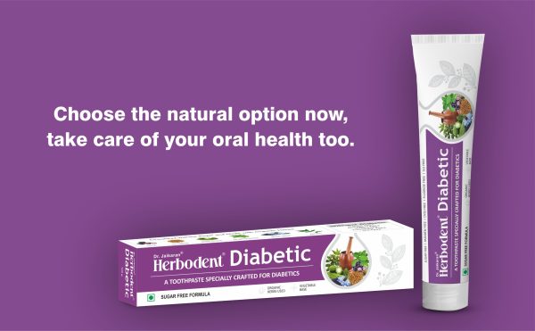 Herbodent® Diabetic Toothpaste 3.53 oz Pack of 2 SLS-Free Sugar-Free Containing Jamun, Fenugreek, Bitter Gourd, and More Herbs - Image 5